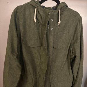 Duluth Trading Company Women's Green Cargo Jacket